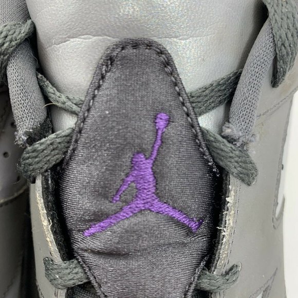 Air Jordan VI 6 Retro Low GP Dark Grey Size 3Y - Picture 4 of 9